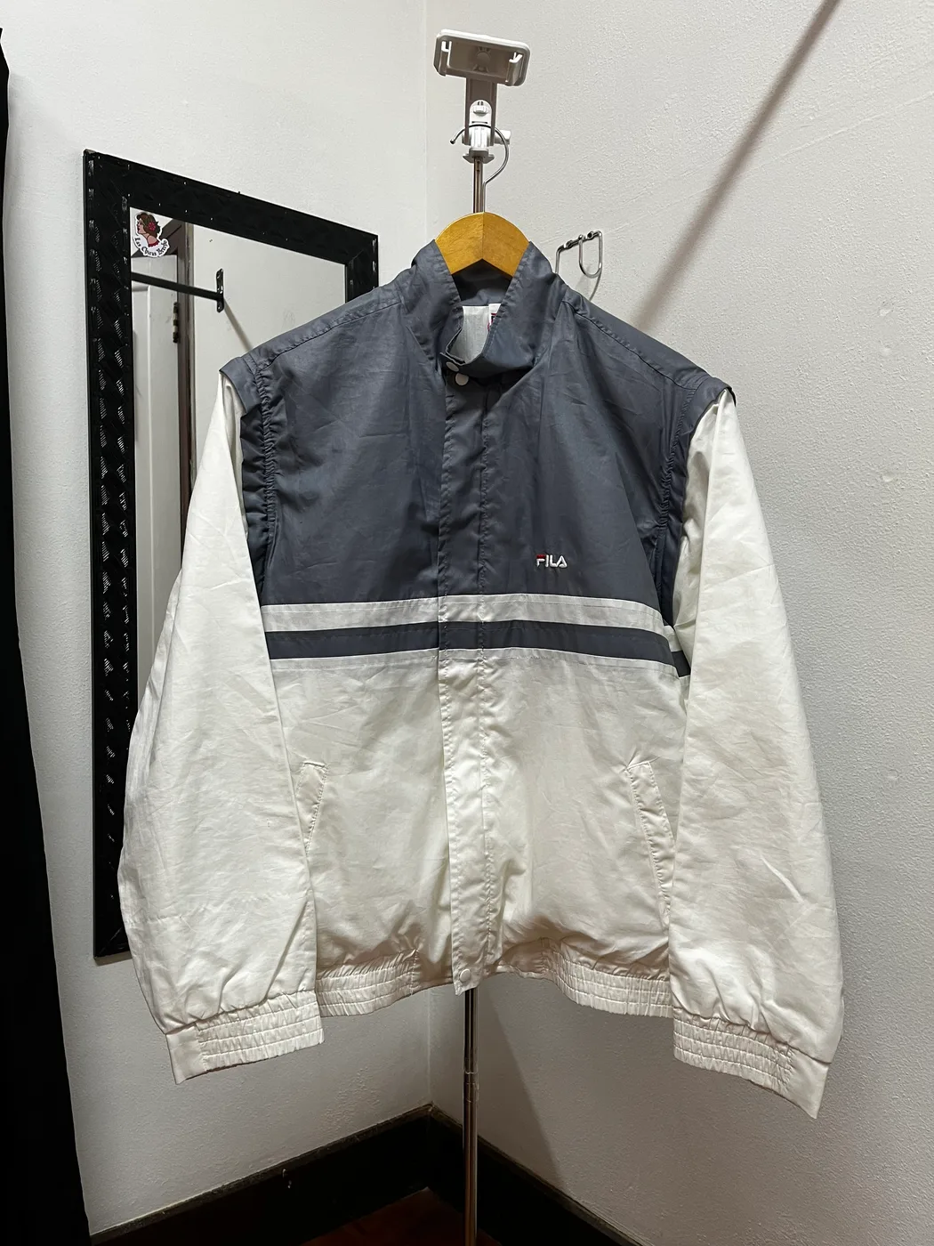 Corta vento Fila vintage (vira colete)