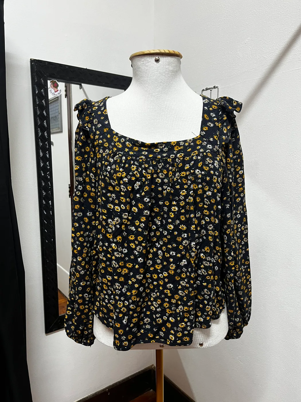 Blusa margaridas