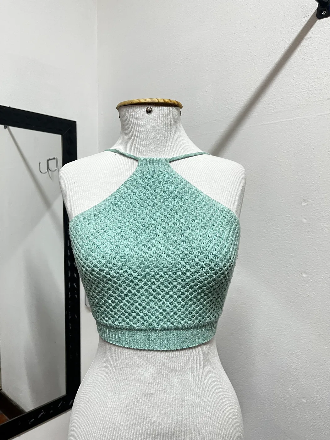Cropped tricô
